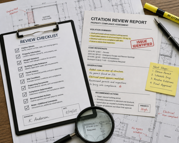 Citation Review Fee